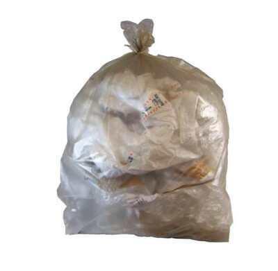 SACCHI N.U. PE HD 50X60 AMBRA  T6 ETILEXTRA CT. 50 RT. X 20 PZ.