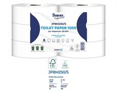 C. IGIENICA TOILET PAPER 1500 CF 6 ROTOLI SOAVEX PROFESSIONAL