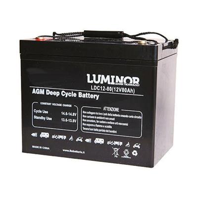 BATTERIA AGM DEEP-CYCLE 12V 80AH