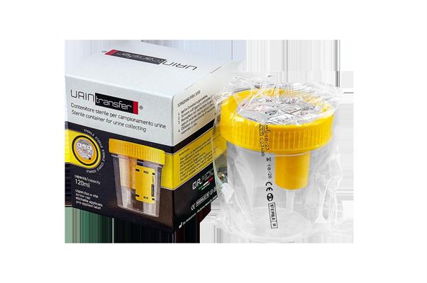 CONTENITORI URINA PER PROVETTE SOTTOVUOTO STERIL 120ML CF 250PZ