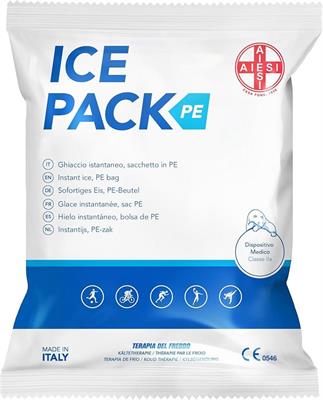 GHIACCIO ISTANTANEO IN SACCHETTI IN PE