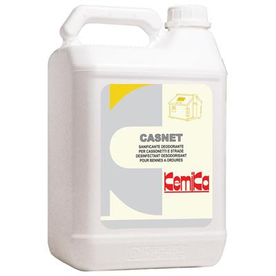 CASNET KG 5 DETERGENTE DEODORANTE PER CASSONETTI E STRADE KEMIKA