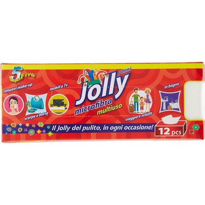 PANNO MICROFIBRA JOLLY CELESTE 30X30 CF. 50 PZ.