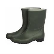 STIVALE TRONCHETTO PVC VERDE/NERO TAGLIA 41