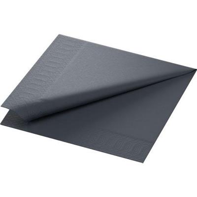 TOVAGLIOLO DUNISOFT NERO LUSSO 40X40 (CONF. 60 PZ)