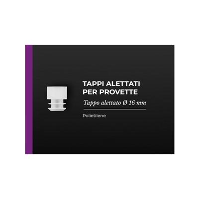 TAPPI ALETTATI 16 MM NEUTRI CF/1