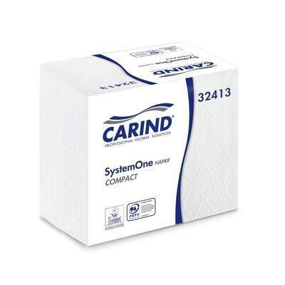 CARIND SYSTEM ONE NAPKINS COMPAC 2V CELLULOSA 21X11 CM 180 PZ 40