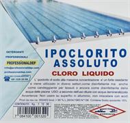 IPOCLORITO ASSOLUTO DETERGENTE IGIENIZZANTE CLORO LIQUIDO TN 25