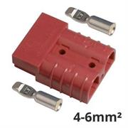 CONNETTORE 30A ROSSO M/F FIMAP