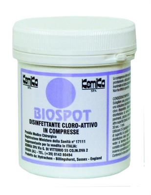 BIOSPOT DISINFETTANTE 3,25 GR. BARATTOLO DA 30 COMPRESSE KEMIKA