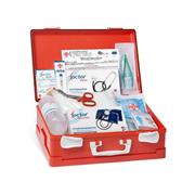 CASSETTA PRONTO SOCCORSO IN PLASTICA ARANCIONE  ALL. 1