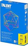 CARTA A3 MARCA TALENT 80GR 500FF