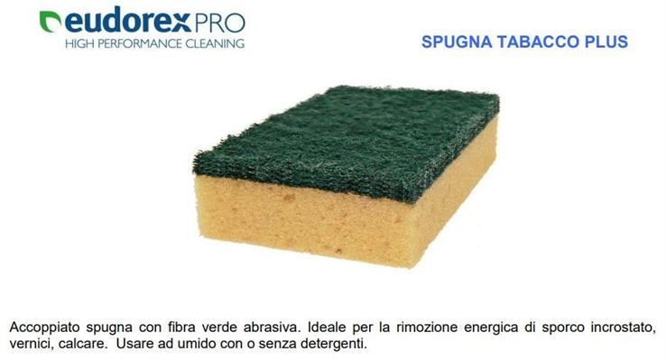 SPUGNA ACCOPPIATA TABACCO PLUS EUDOREX