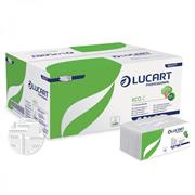 ASCIUGAMANI PIEGATI A C LUCART ECO 1V  23X33 CF. 20 X 192 PZ.