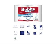 BOBINA BOBBY MEGA PAPERDI P.C. 2 V. CF. 2 BOBINE