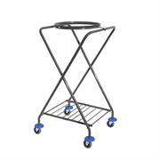 CARRELLO PORTASACCO A X VERNICIATO IPC
